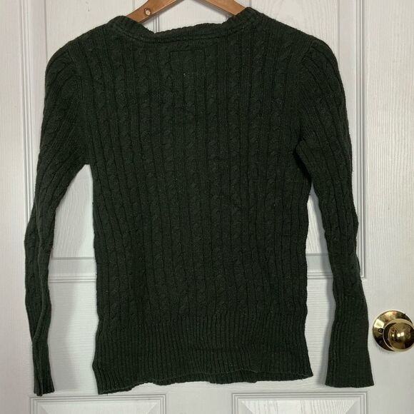 Knit Green Sweater - Picture 7 of 8